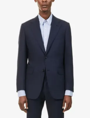 DUNHILL Belgravia Single-Breasted Wool Jacket - 38R detail 3