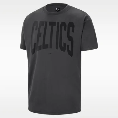 Nike Boston Celtics Nike Men's Basketball T-Shirt - Dark Charcoal