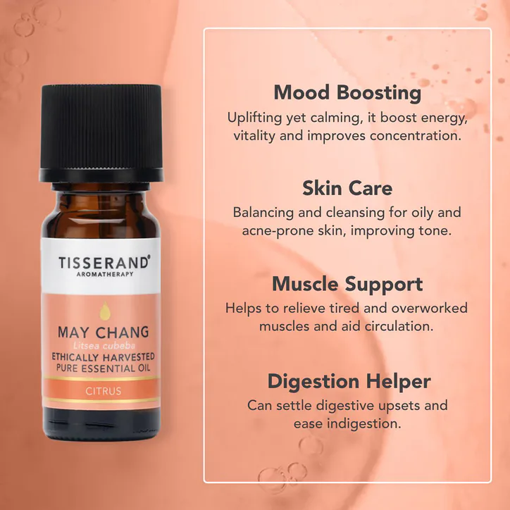 Tisserand May Chang Pure Essential Oil 9ml, additional product view 3
