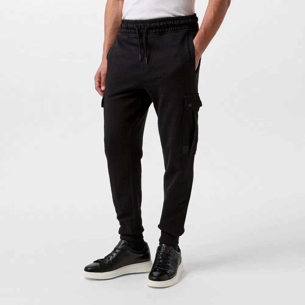 Boss Men's Seteam Jog Closed Hem Fleece Jogging Bottoms detail 3