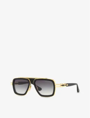 DITA D4000397 LXN-EVO acetate square sunglasses detail 2