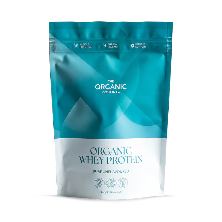 The Organic Protein Co. Organic Whey Protein Pure Unflavoured 1200g
