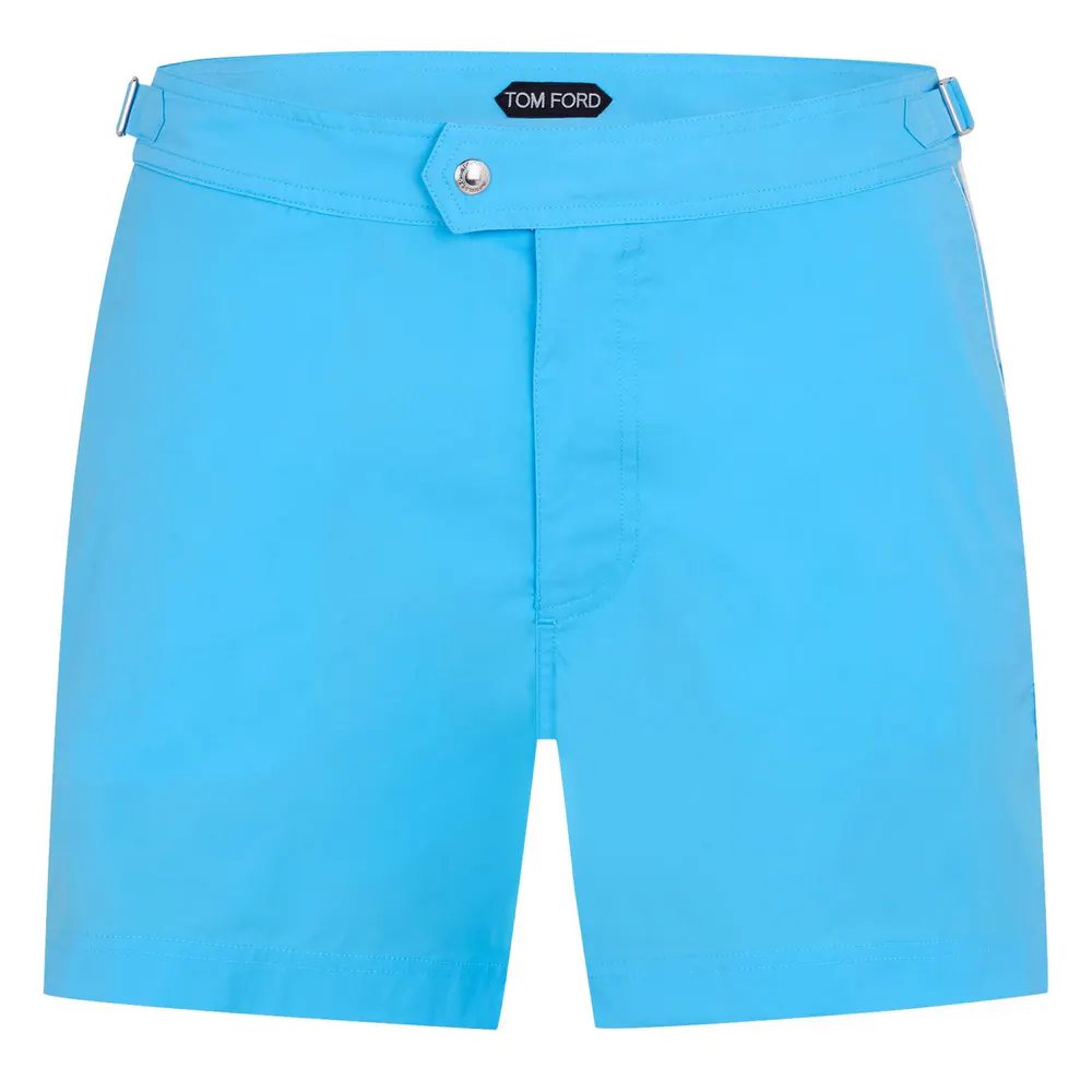Tom Ford Men's TF Poplin Swim Shorts