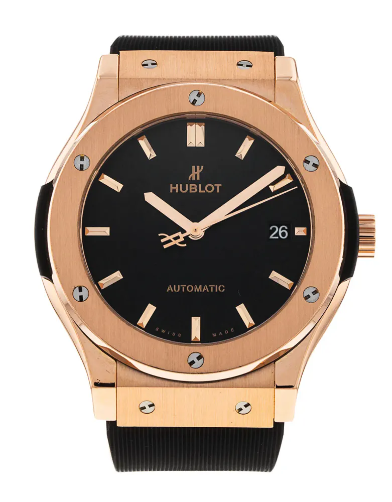 Hublot Classic Fusion 511.PX.1180.RX — 2016 — Excellent in Black Baton – Pre-owned watches