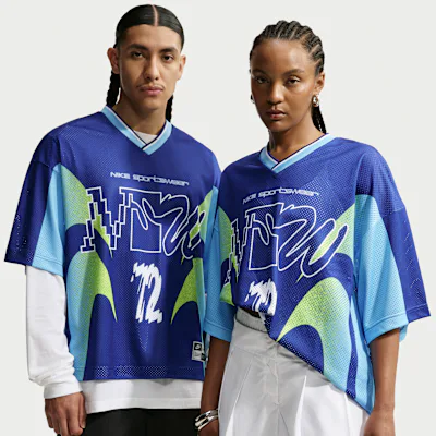 Nike Sportswear Mesh T-Shirt - Deep Royal Blue