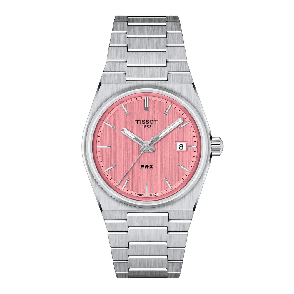 Tissot Men's PRX 35mm Stainless Steel Water Resistant Analogue Quartz Watch