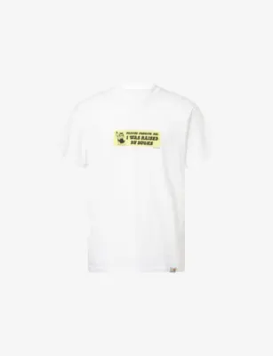 CARHARTT WIP Bumper Sticker Graphic-Print Cotton T-Shirt