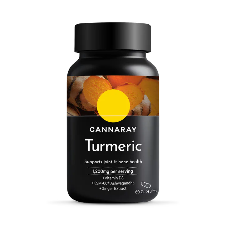 Cannaray Turmeric Capsules 1200mg 60 Capsules