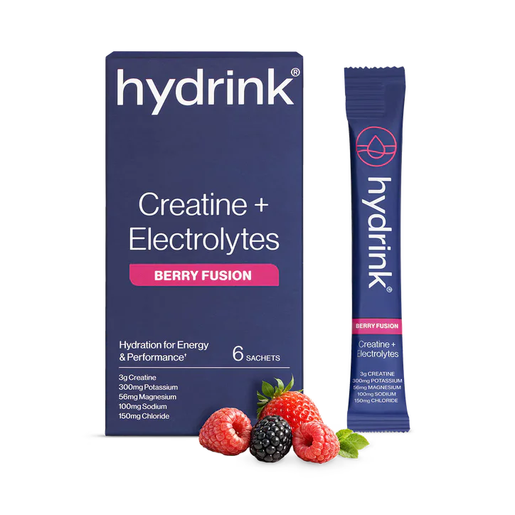 Hydrink Creatine & Electrolytes Berry Fusion - 6 sachets