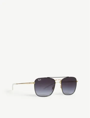 RAY-BAN Rb3588 square-frame sunglasses detail 3