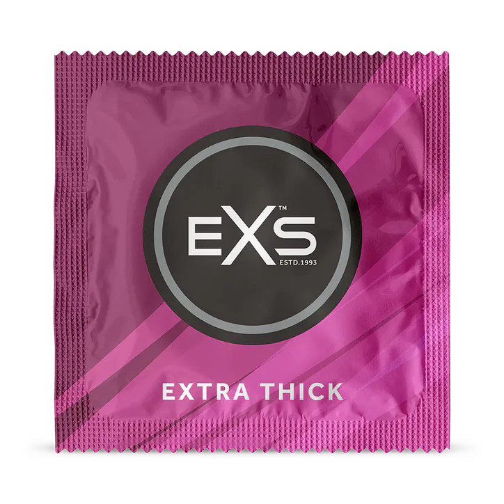 EXS Extra Thick Condoms Vegan Extra Protection 144 Pack detail 2