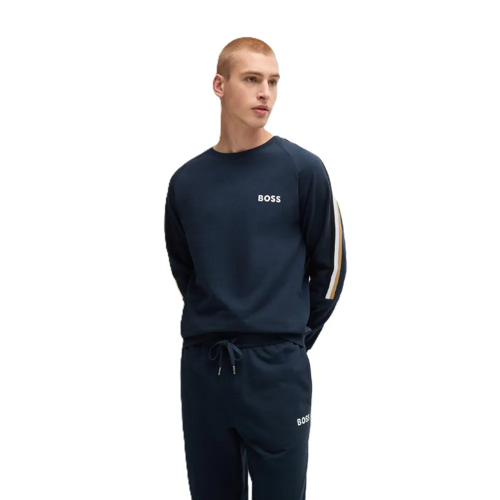 Boss Men's Iconic Pull Over Hoodie detail 2