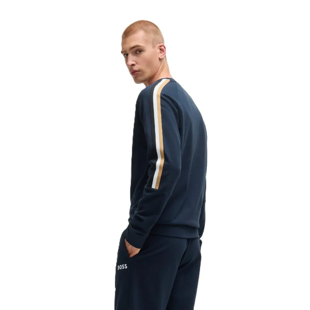Boss Men's Iconic Pull Over Hoodie detail 3