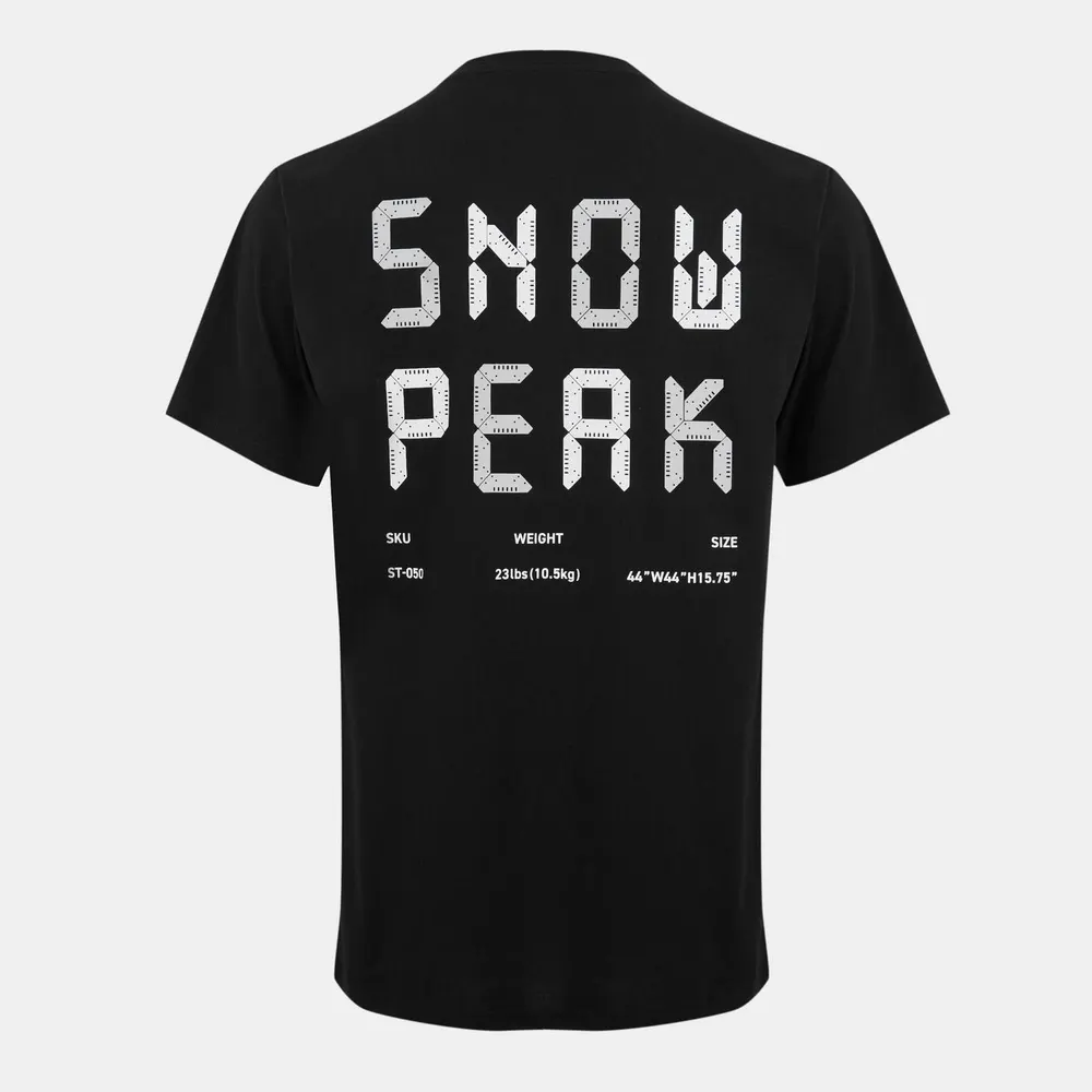 Snow Peak Men's T-Shirt detail 2