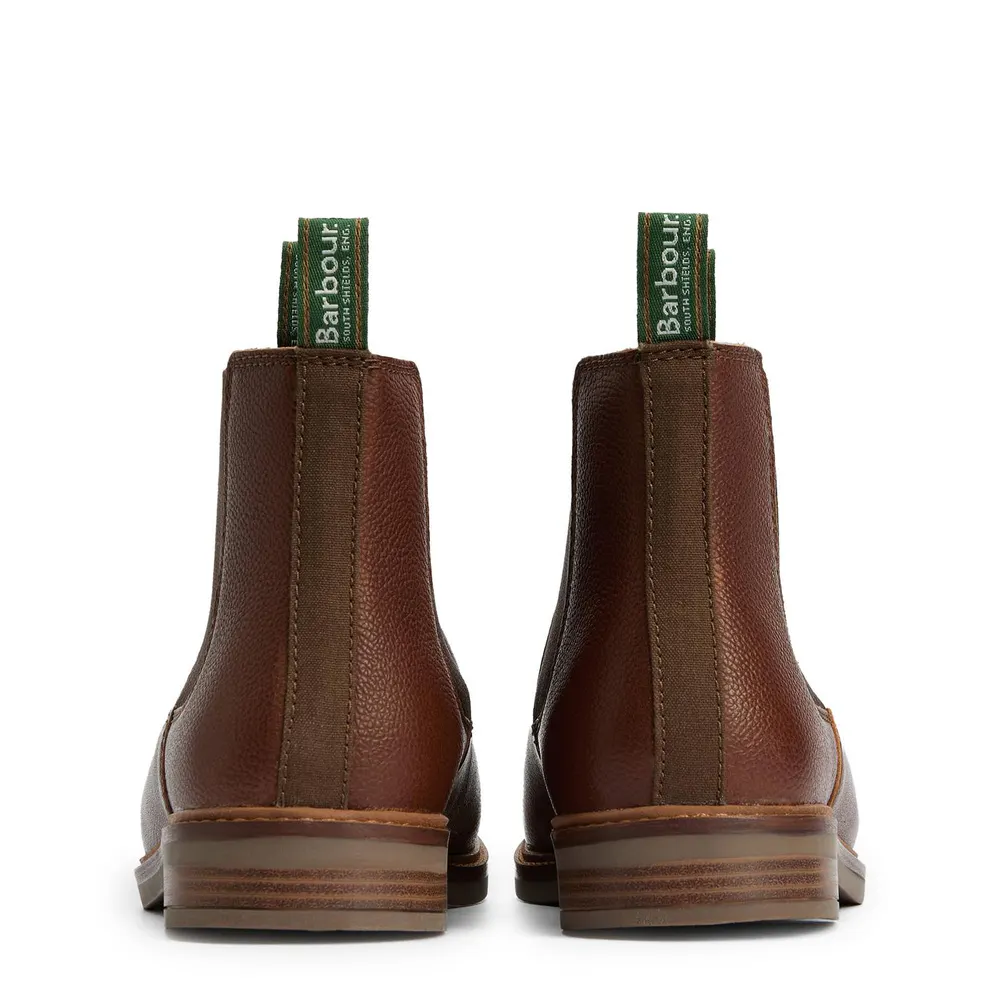 Barbour Men's Farsley Chelsea Boots detail 3