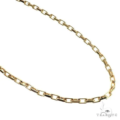 JALGAS - ASTOURIAN 18K Yellow Gold Solid Cable Anchor Link Chain 30 Inches 4.6mm 67157
