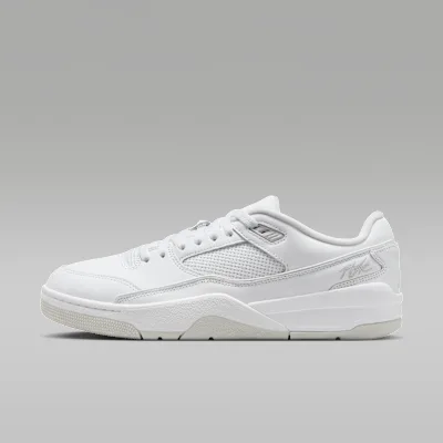 Jordan Flight Court Men's Shoes - White/Vast Grey in White/Vast Grey – Nike men's and unisex