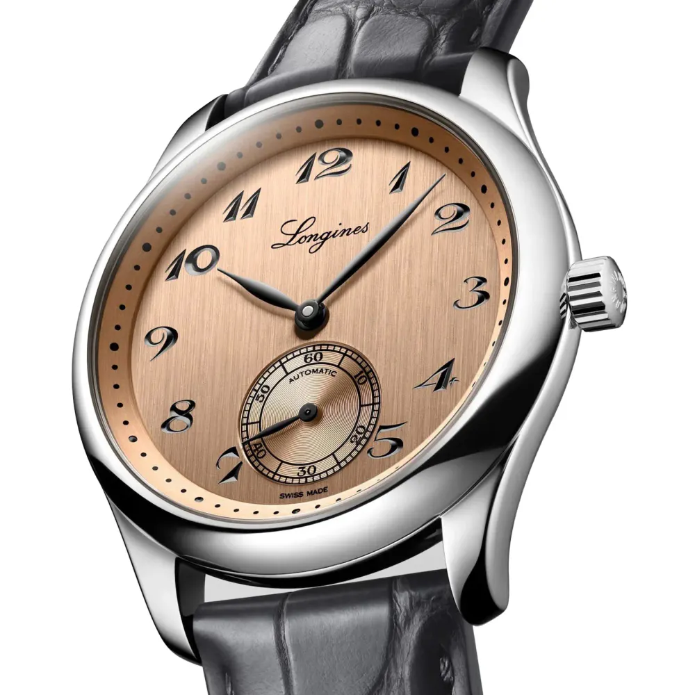 Longines Master Collection 38.5mm Mens Watch Pink in Pink, additional product view 2