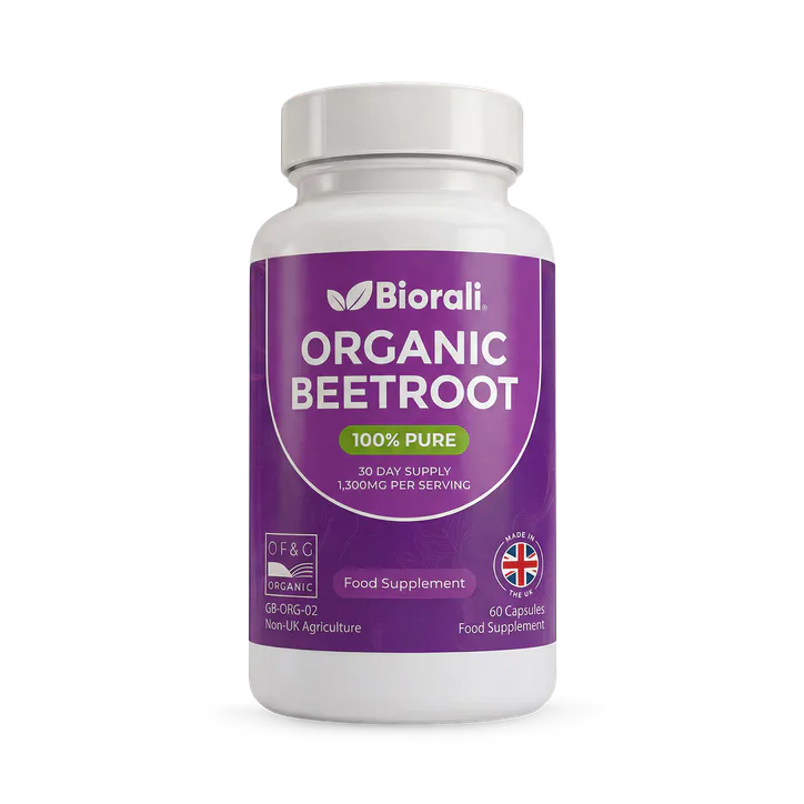 Biorali Organic Beetroot Capsules - 60 Capsules – Vitamins & Supplements