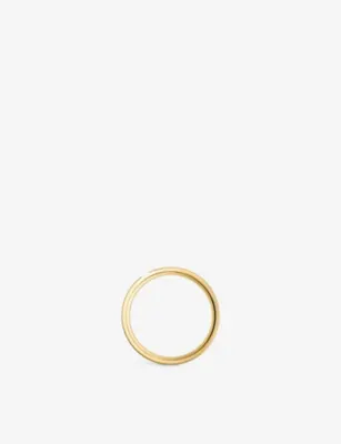 CARTIER C de Cartier 3mm 18ct Yellow-Gold and 0.02ct Brilliant-Cut Diamond Wedding Ring - 44mm detail 3
