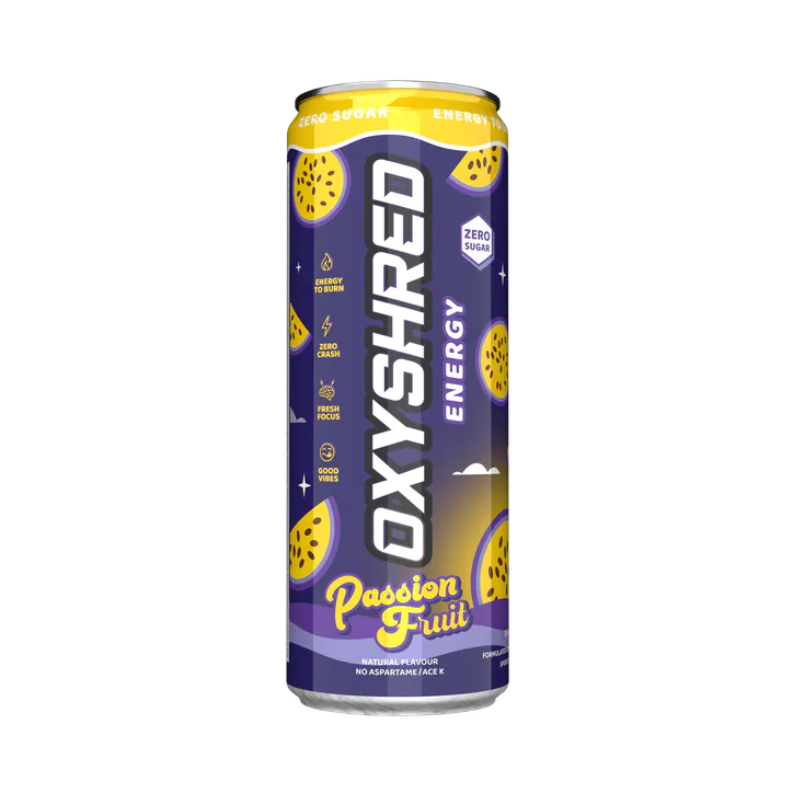 Oxyshred Energy RTD Passionfruit 355 ml
