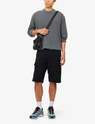 MKI MIYUKI-ZOKU Slub Long-Sleeve Cotton T-Shirt detail 2