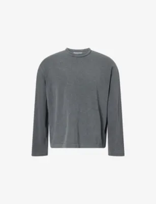 MKI MIYUKI-ZOKU Slub Long-Sleeve Cotton T-Shirt