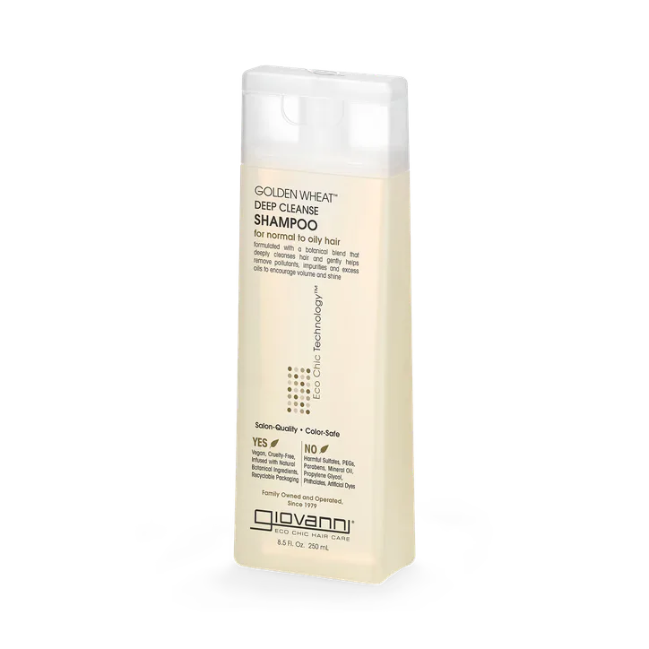 Giovanni Golden Wheat Deep Cleanse Shampoo 250ml, additional product view 2