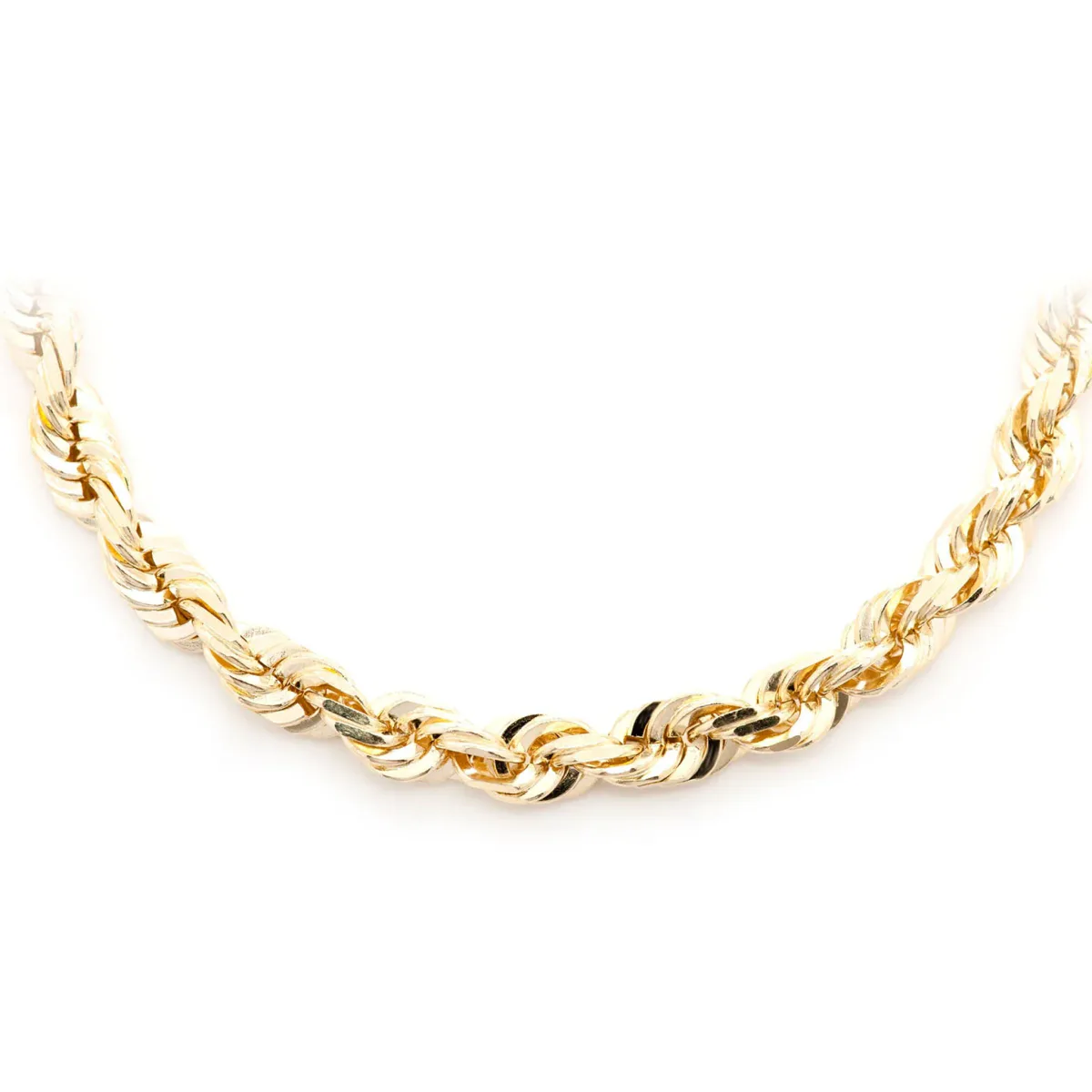 For Him Rope Gold Chain in 6mm / Rose Gold / 20" – Chain