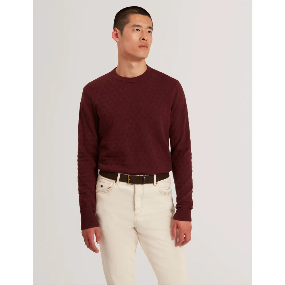 Ted Baker Men's Stitch Crew Neck Knitted Top detail 2