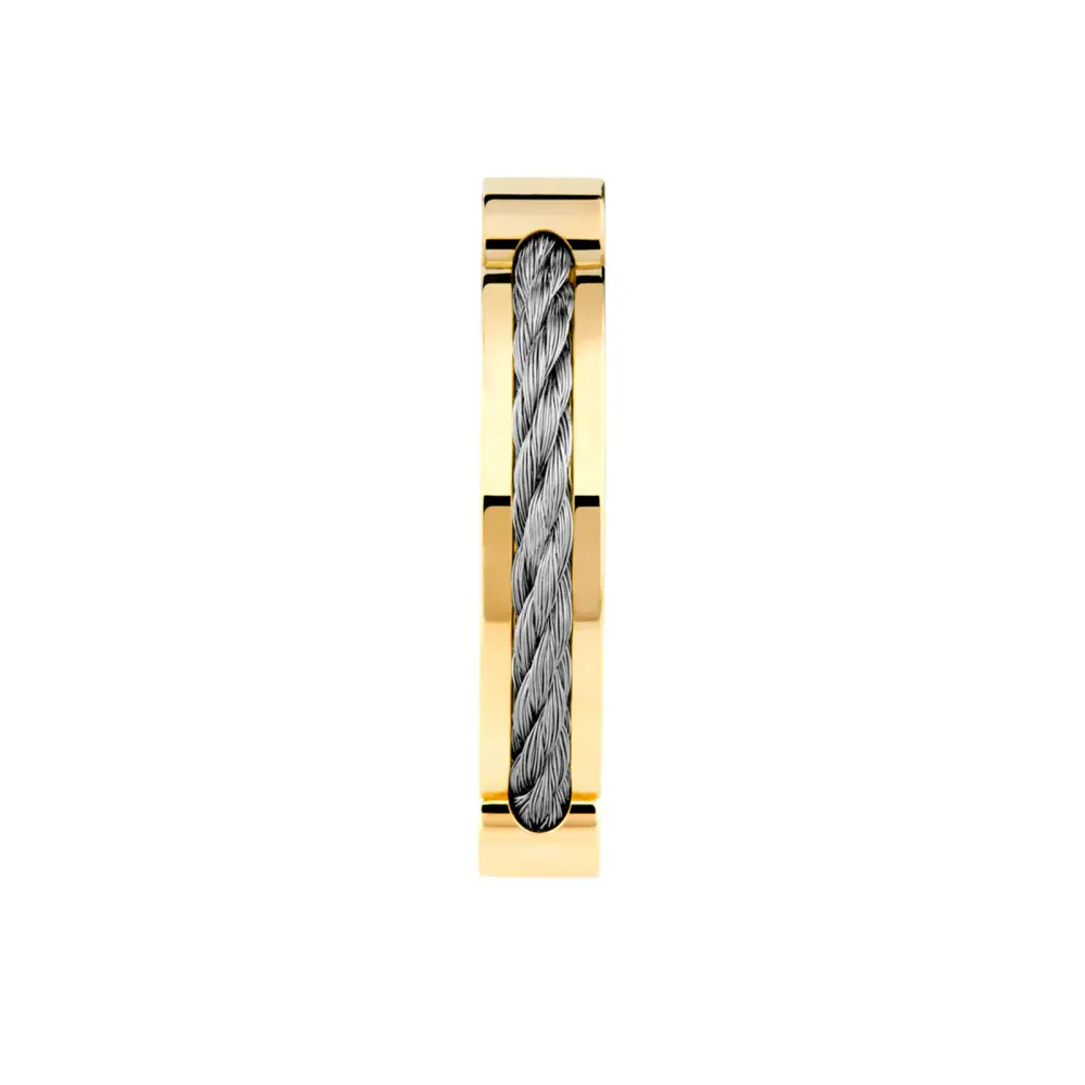 Fred Force 10 18ct Yellow Gold Cable Winch Ring, additional product view 2