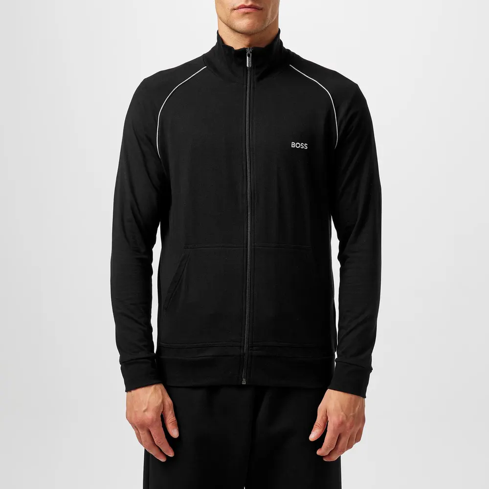 Boss Men's MixMatch Full Zipped Fleece Jacket detail 3