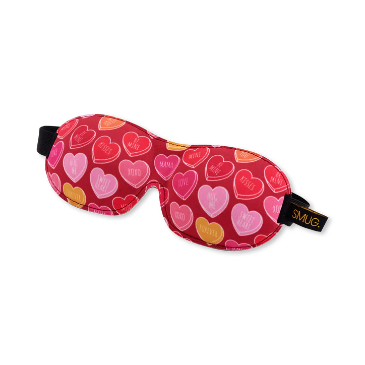 Smug Contoured Sleep Mask - Heart Sweets
