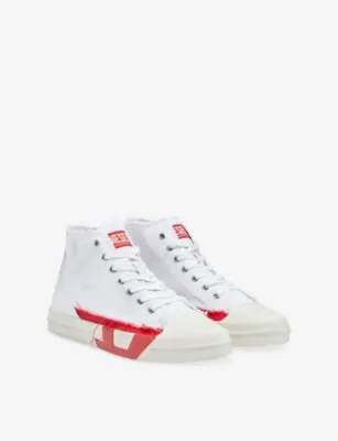 DIESEL S-D Verse Canvas Mid-Top Trainers - EUR 45 / 11 UK MEN in HA690, additional product view 3