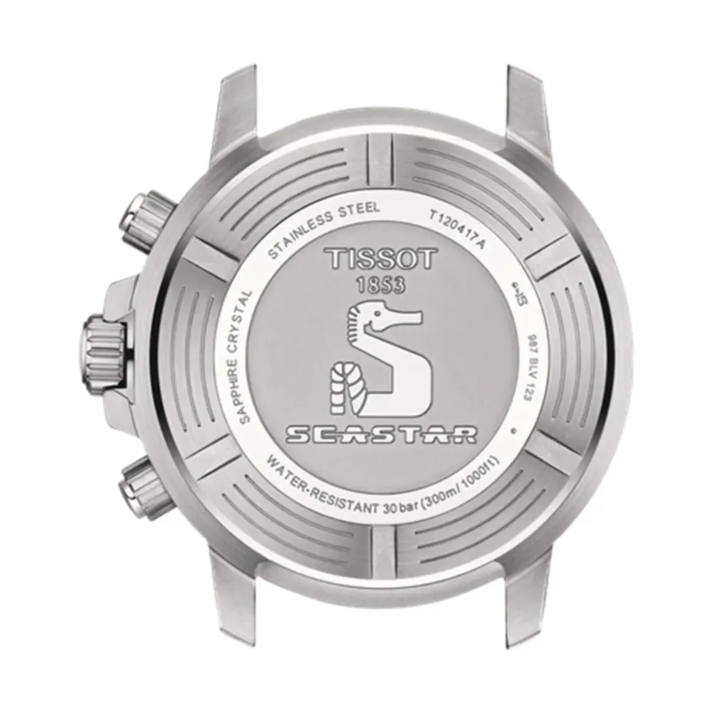 Tissot Seastar 1000 Quartz Chronograph 45.5mm Mens Watch in Green, additional product view 2