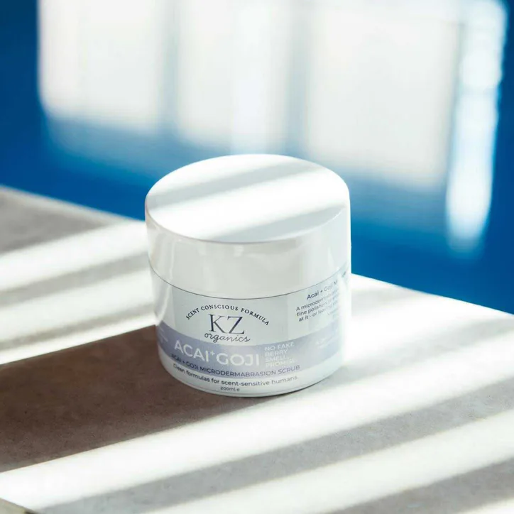 KZ Organics Acai & Goji Berry Face Scrub 200ml detail 2