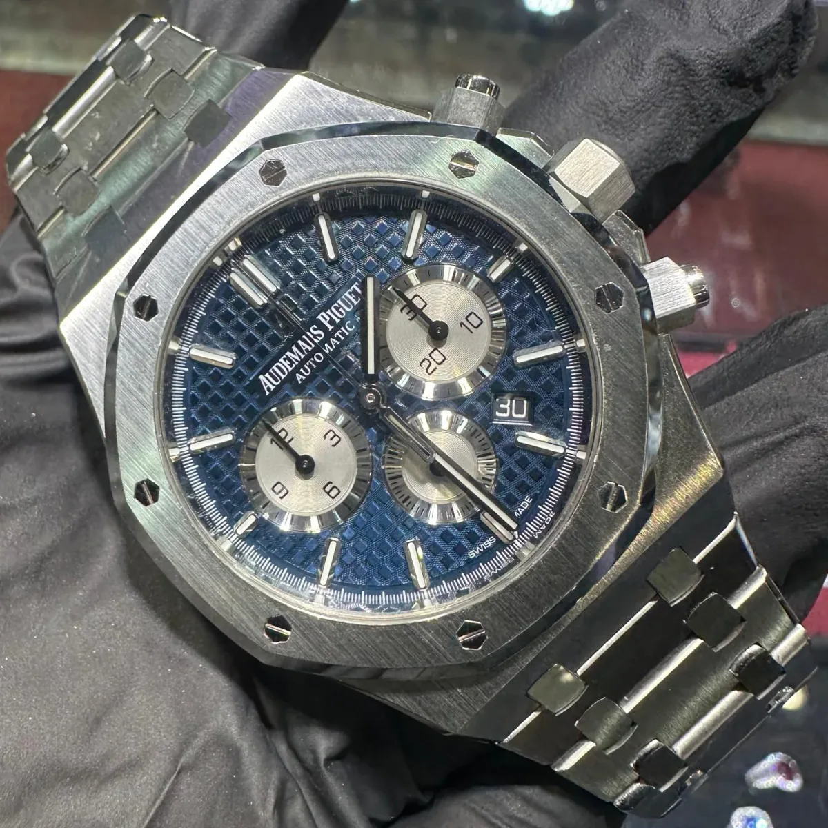ANKUR - For Him WATCHES 2018 Audemars Piguet Royal Oak Chronograph 41mm | Stainless Steel | Blue Dial – Watch