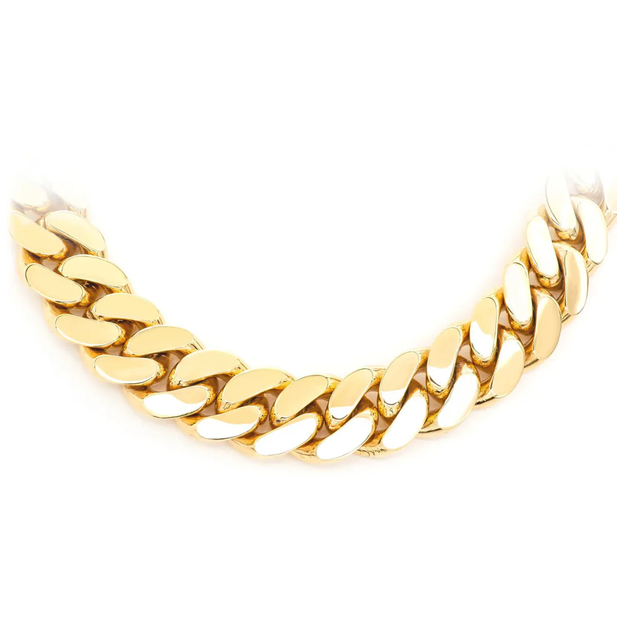 For Him Miami Cuban Gold Chain in 18mm / Rose Gold / 20" – Chain