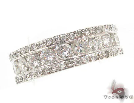 RINA - For Him FACTORY Custom Channel Eternity Band 33347 in Rose Gold / 8 – Ring