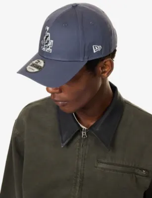NEW ERA 9FORTY LA Dodgers Outline-Camo Cotton Baseball Cap detail 2