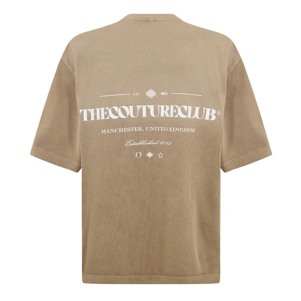 The Couture Club Men's Oversized T-Shirt detail 2