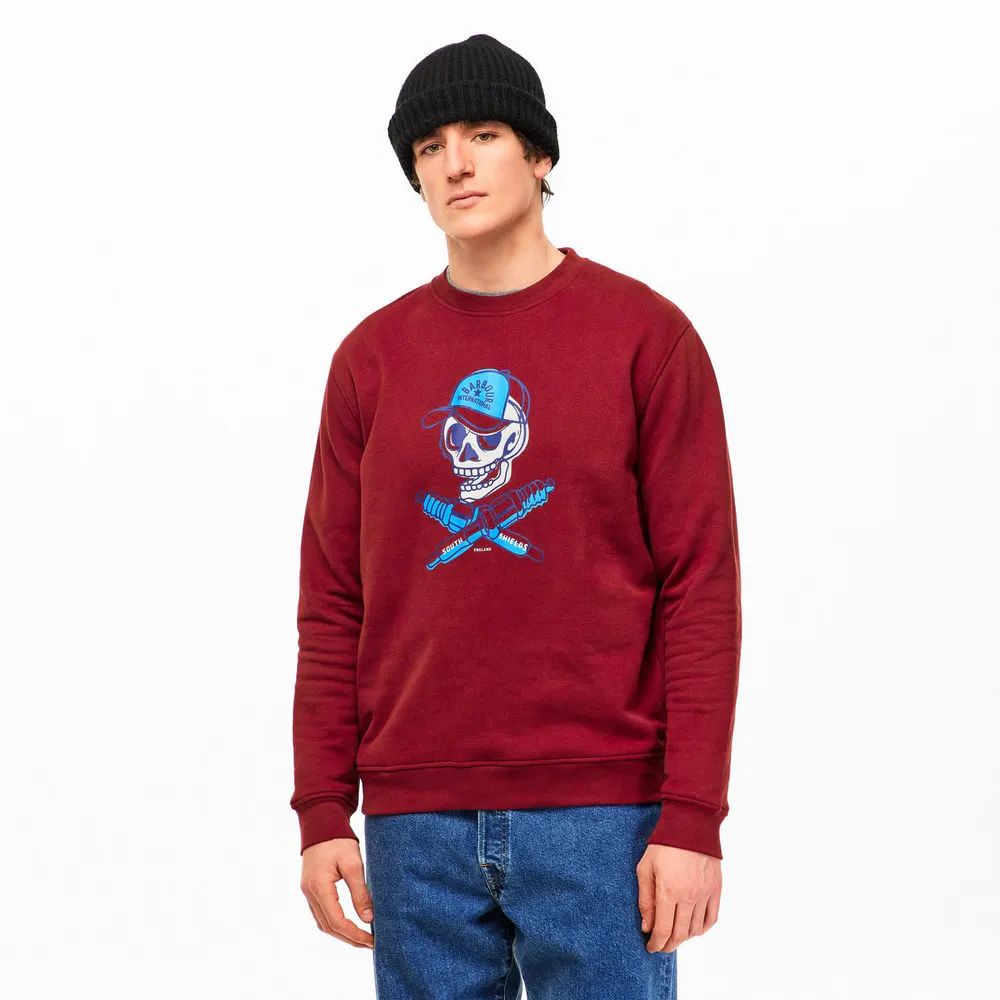 Barbour Men's B.Intl Morgan Crew Sweatshirt detail 3