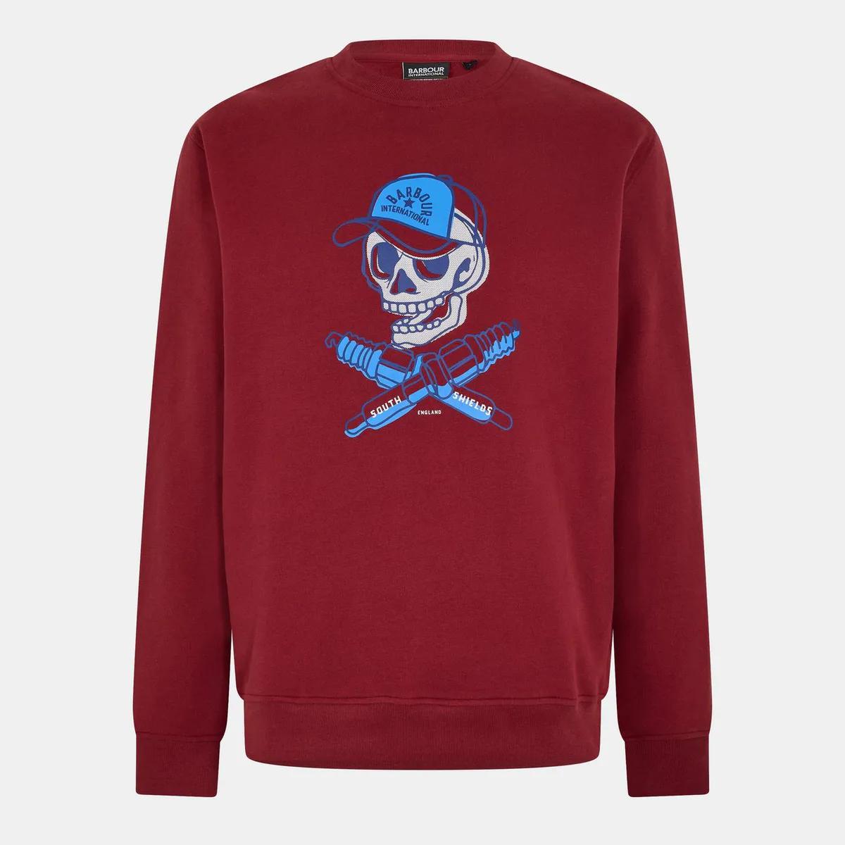 Barbour Men's B.Intl Morgan Crew Sweatshirt