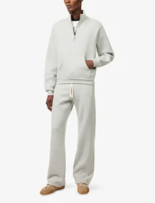 AUSTIN POST Rodeo Fleece Mock Zip Cotton Jumper detail 2