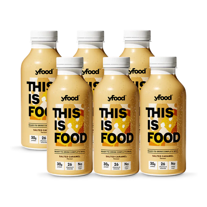 Yfood Ready to Drink Complete Meal Salted Caramel Drink 6x500ml