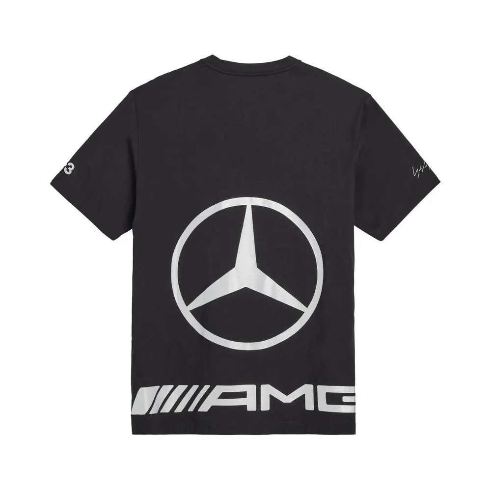 Y3 Men's F1 Merc T-Shirt in Black, additional product view 2