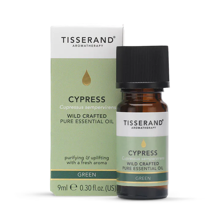 Tisserand Cypress Wild Crafted Pure Essential Oil 9ml