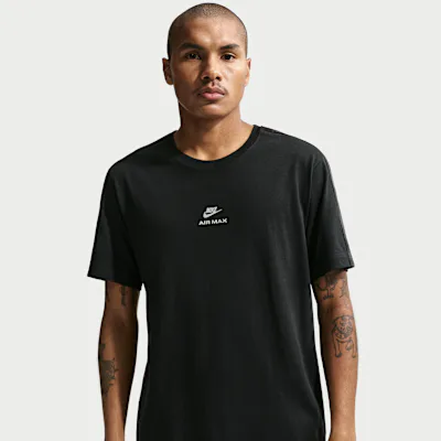 Nike Sportswear Men's Short-Sleeve T-Shirt - Black/Black
