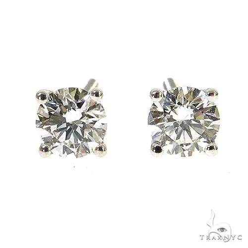 AHMED - For Him CVD 0.60 Ctw Round-Cut Diamond Studs (Lab) 68060 in Rose Gold / 0.30 Ct – Earrings