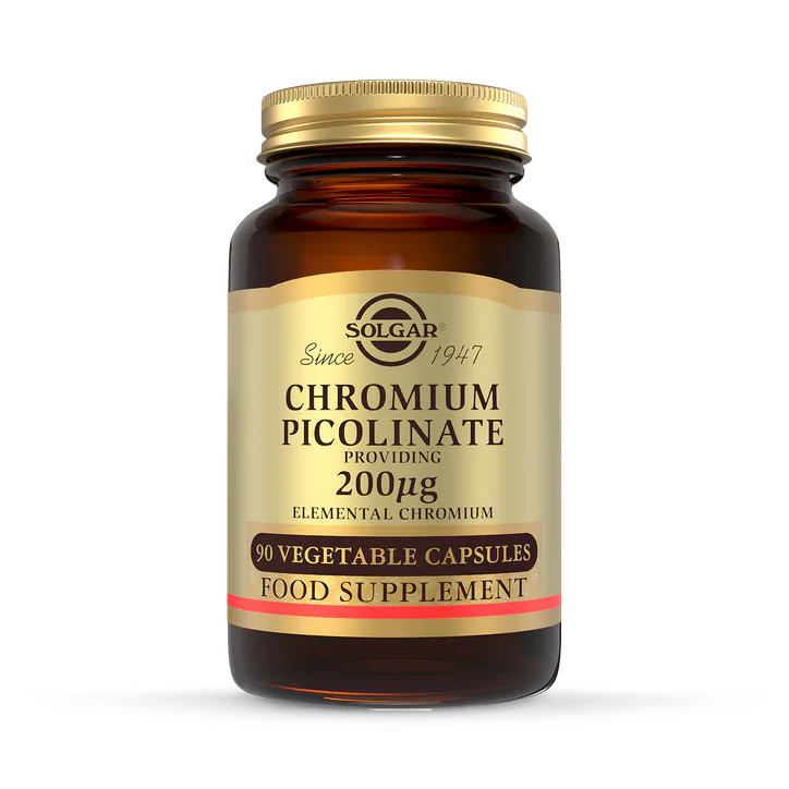 Solgar Chromium Picolinate 200µg 90 Vegi Capsules